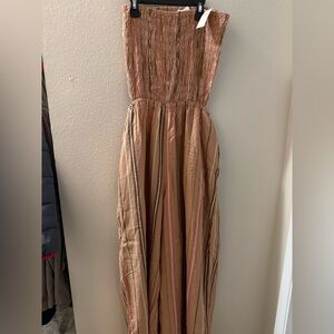 Aerie strapless romper jumpsuit